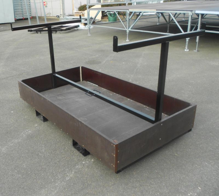 Rack de stockage pièces de podium Barotti
